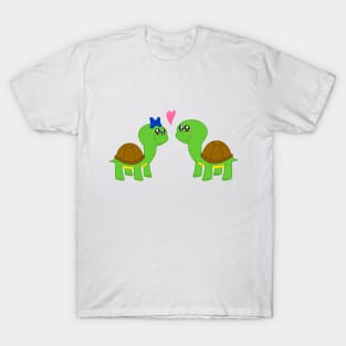 Turtle Love Girl + Boy T-Shirt